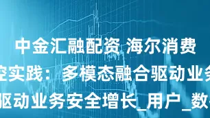 中金汇融配资 海尔消费金融AI风控实践：多模态融合驱动业务安全增长_用户_数据_信用